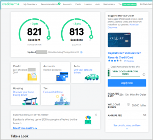 best fintech credit karma for getting your free credit score